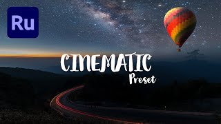 Cinematic Preset in Adobe Premiere Rush