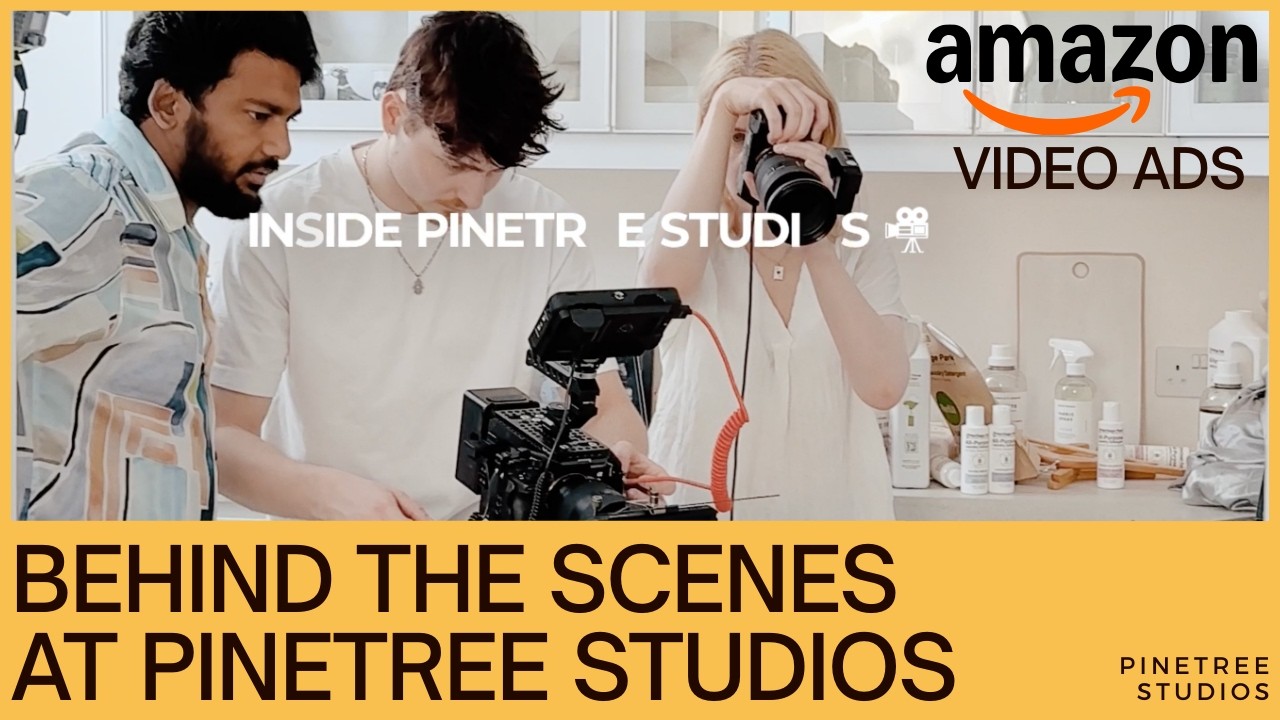 Behind the Scenes: Amazon Ad Production with PineTree Studios 🎥 - YouTube
