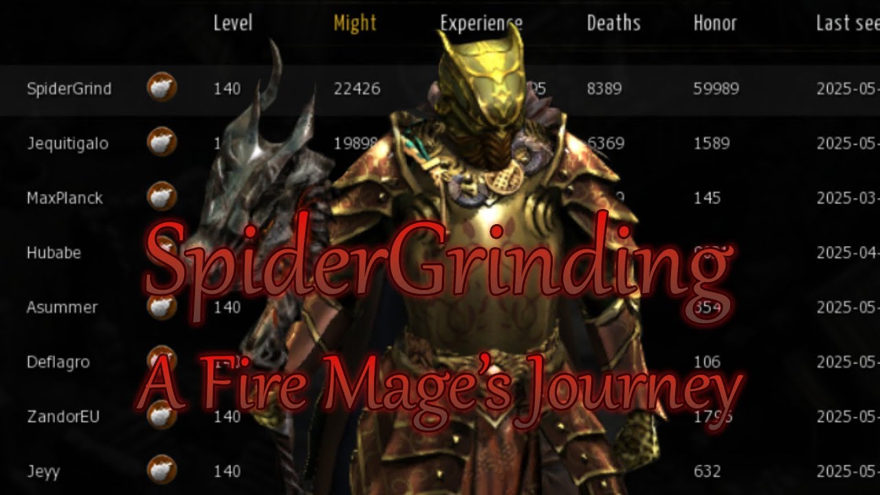 #1 Fire Mage Pt. 1 - SpiderGrinding #45
