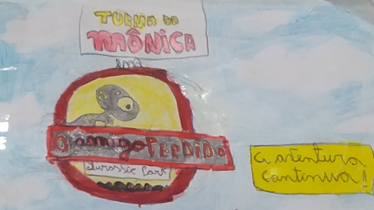 turma da Mônica no Jurassic park 2 o amigo perdido.1°parte