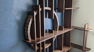 Gaming Shelf Build part 2 Inlay The Segmented Ring by Brian Benham - Artist • Designer • Craftsman 4,409 views 2 years ago 21 minutes