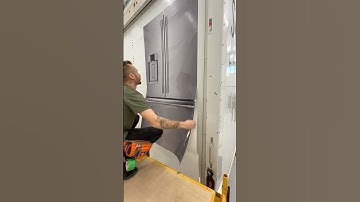 Wrapping a fridge #wrap #vinylwrap #short