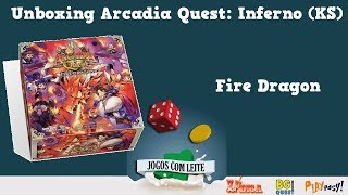 Unboxing - Arcadia Quest Fire Dragon