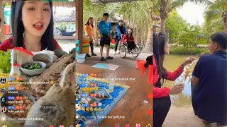 queeny vietnam suapin heriss skuyy di wisata Vietnam sambil mancing romantis
