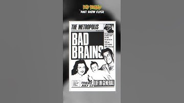 Thumbnail of ⚡️Bad Brains Flyer - On this day! ⚡️