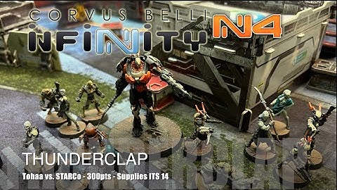 Infinity N4 Battle Report - ITS 14 Starco  vs. Tohaa