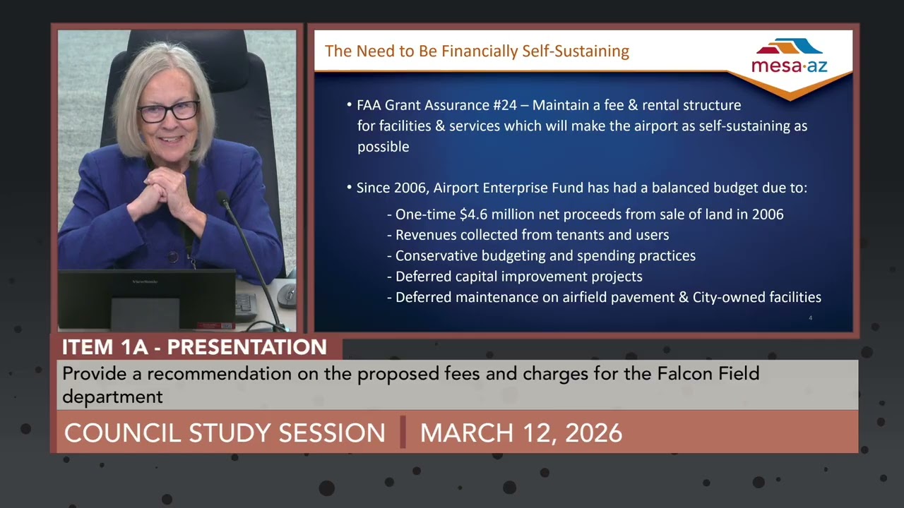Mesa defers Falcon Field Airport fee increases to March 23 vote after sustainability study