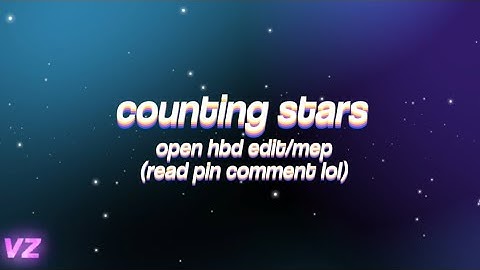 OPEN AGAIN. || Counting Stars 🌟 || OPEN HBD MEP || READ PINNED COMMENT ||