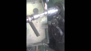Damaged metal lathe shaft repair