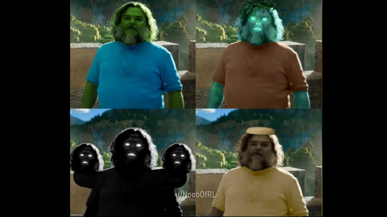 Minecraft movie memes - YouTube