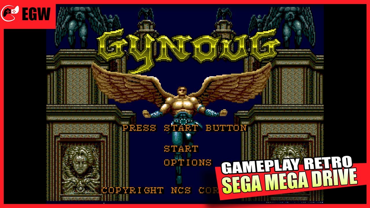 Jeu SEGA Megadrive Gynoug - Version PAL Française - Neuf Sous Blister - Année 1993