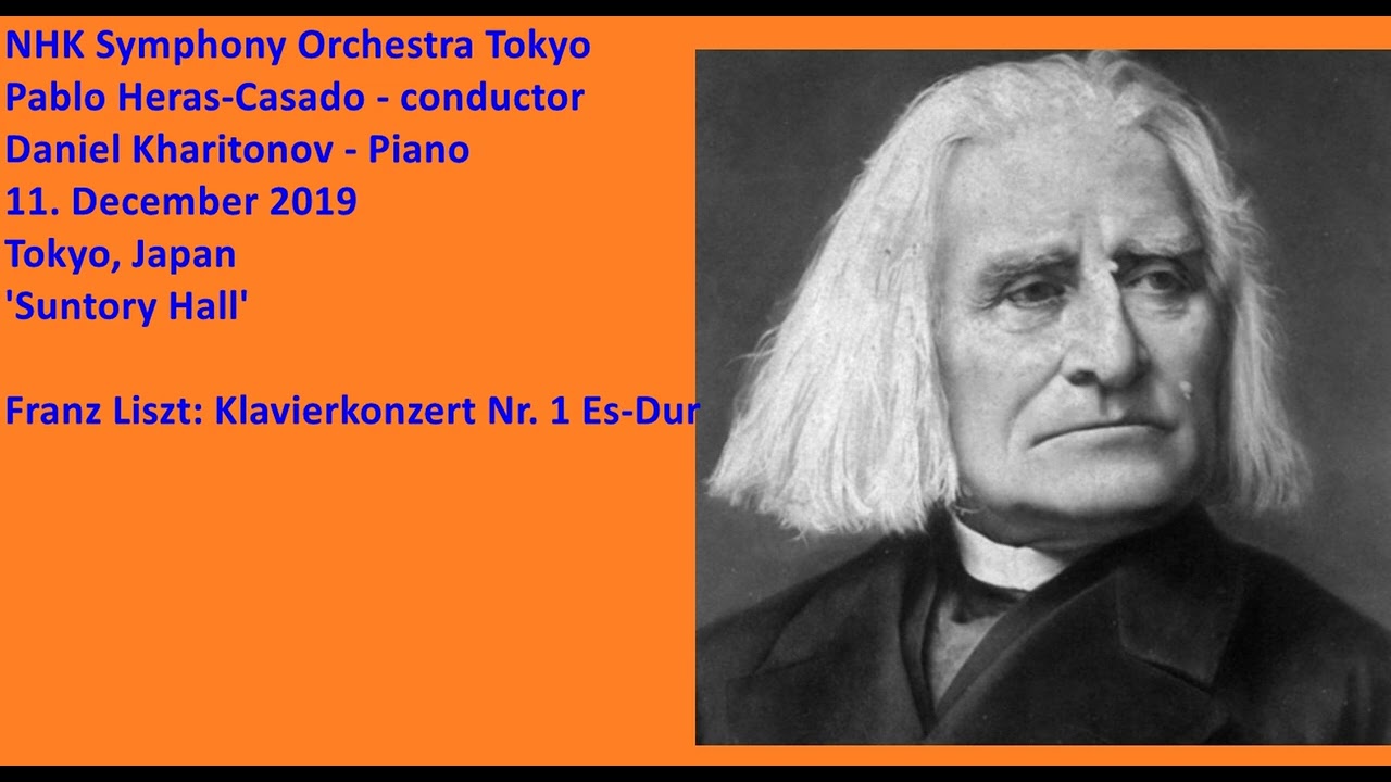 NHK Symphony Orchestra Tokyo - 11. December 2019 - Franz Liszt: Klavierkonzert Nr. 1 Es-Dur