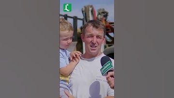 Rundballen abfahren mit dem Forstanhänger | LANDWIRT Eigenbau #shorts #landwirtmedia