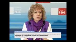 EVA DÍAZ TEZANOS LAMENTA QUE “CANTABRIA HAYA SUFRIDO UN FUERTE EMPOBRECIMIENTO