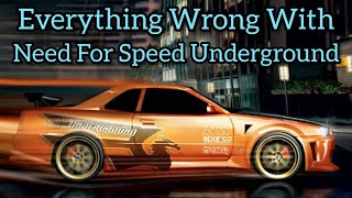 Everything Wrong With Need For Speed Underground in 9 something minutes