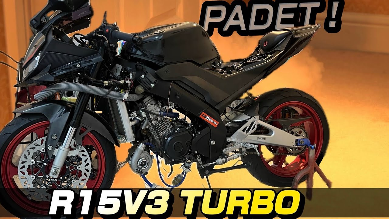 PASANG TURBO DI MOTOR R15V3 