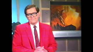 Australian TV The Ten Commandments promo commercial ad Easter 1990 feat Bill Collins