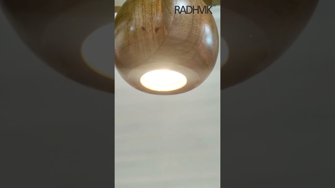 Exquisite Eco-Friendly Wooden LED Pendant Lamps | Showcasing Natural Wood Craftsmanship 