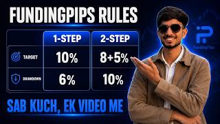 FundingPips Rules 2026 | 1-Step vs 2-Step, Drawdown & Payout — Full Guide (Hindi)