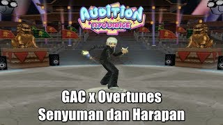 GAC x Overtunes - Senyuman dan Harapan , Crazy Freestyle - Audition AyoDance