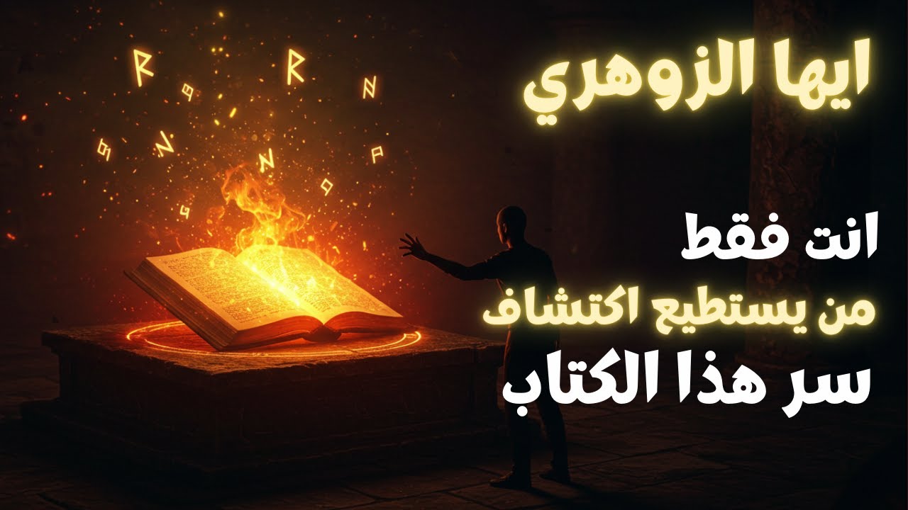 أيُّها الزوهري كلّ شيء سيتغير ولن يعود كما كان لان مفتاح هذا الكتاب هو انت لا السيجما اكتشف السر 🔥