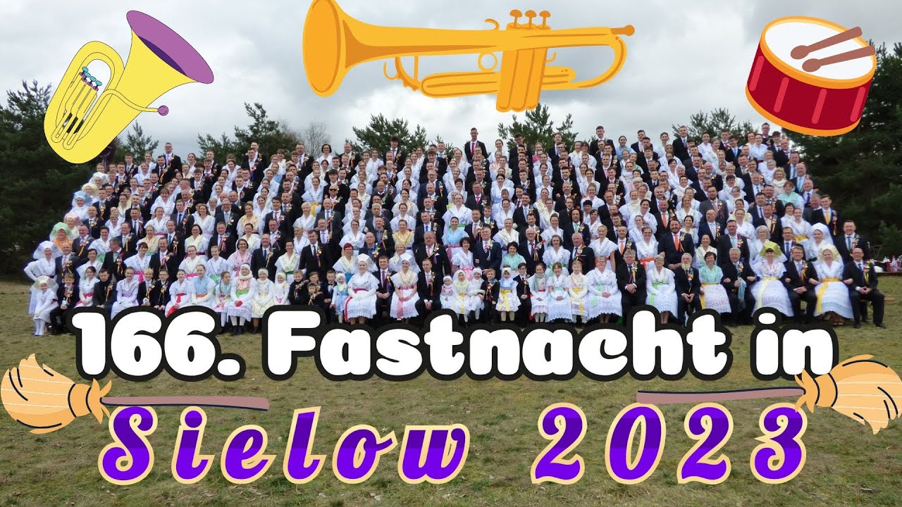 166. Fastnacht in Sielow / Jubiläum nachgeholt / 2023 #brauch #tradition #trachten