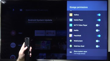 How to Adjust Apps Permissions on XIAOMI Mi TV 4S 32 - Block Location Tracking on Xiaomi Android TV
