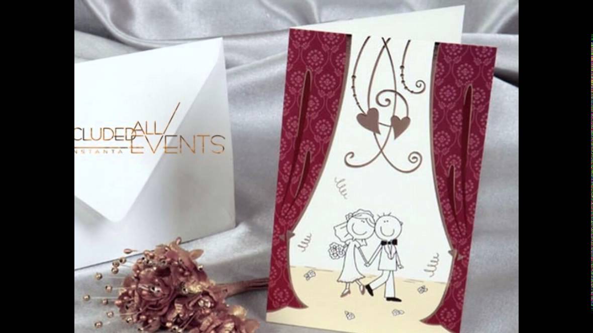 Invitatii Desenate Invitatii Interactive Si Jucause Pentru Nunta