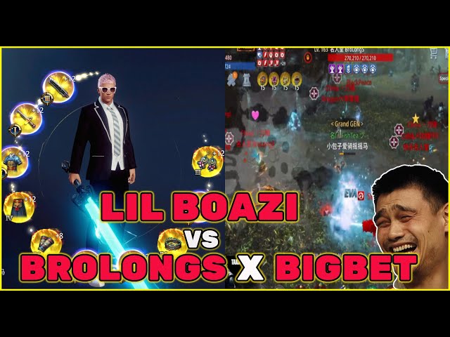 BROLONGS X BIGBET & FRIENDS VS LIL BAOZI & FRIENDS | SECRET PEAK WAR | FF/DTM VS HOF ALLIANCE | MIR4 class=