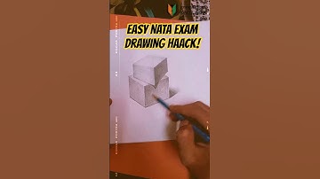 Nata Exam Drawing Hack ! #nata2025#natatips#nataguide #nataexam#online/offlineclass#architecture#art