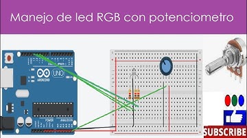 Curso Arduino Parte 19  Manejo de LED RGB con potenciometro