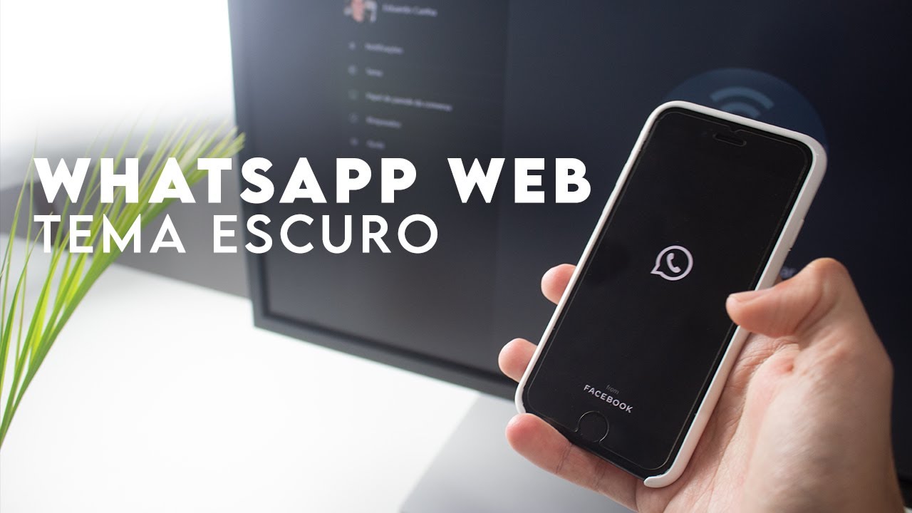 Como ativar o TEMA ESCURO no WHATSAPP WEB! - YouTube