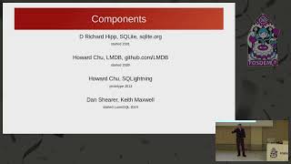 LumoSQL   Experiments with SQLite, LMDB and more SQLite is justly famous, but also has well known l…