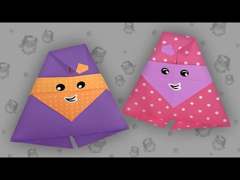 Origami Santa Claus: Weihnachtsmann - Faltanleitung (Live erklärt)