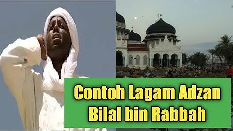 Adzan Syaikh Hisam thiyarah seperti BILAL BIN RABBAH