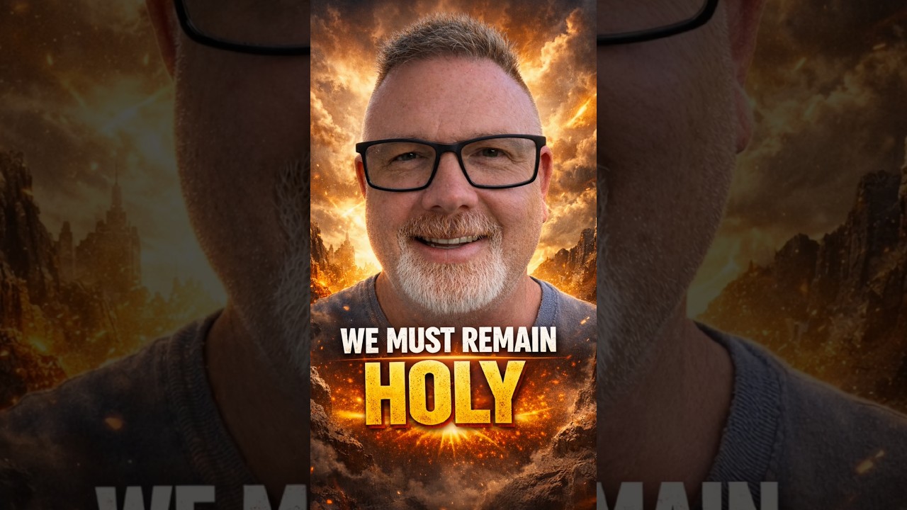 We Must Remain Holy We Must Remain Holy