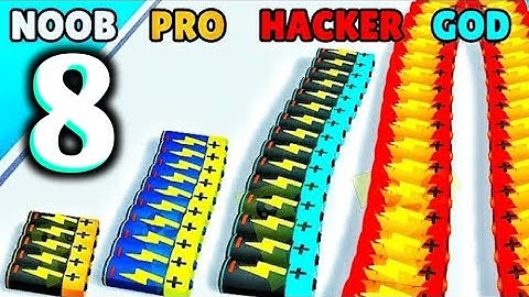 Bullet Stack Run 3D - Level Up Bullet Max 208 Level Gameplay#asmrgameplay