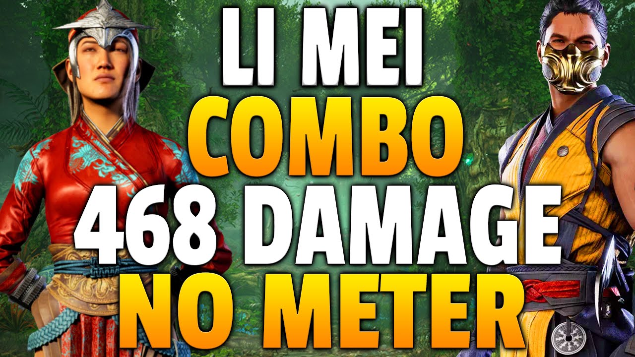 MK1 Li Mei Combos - Mortal Kombat 1 Li Mei Scoprion Kameo Combos