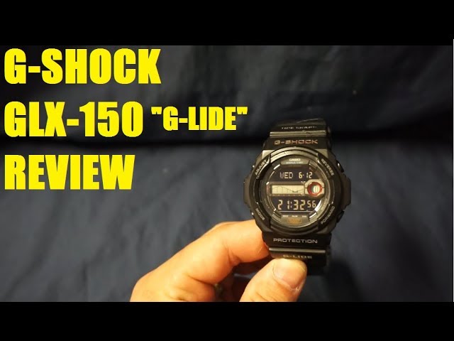 Vaciar la basura Velas Inhalar G Shock GLX 150 G-Lide review: 7 years later - YouTube