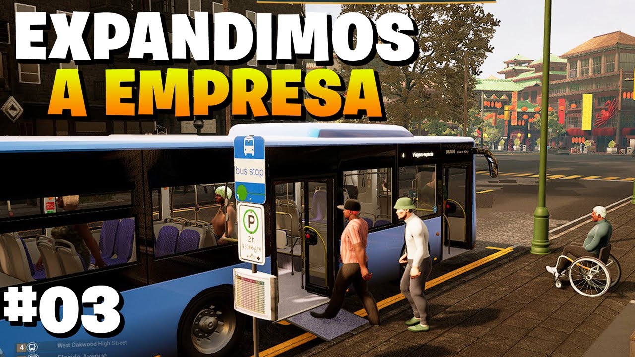 ATÉ NO JOGO O NEGOCIO ESTÁ FEIO #02 - BUS SIMULATOR 2021 (VOLANTE