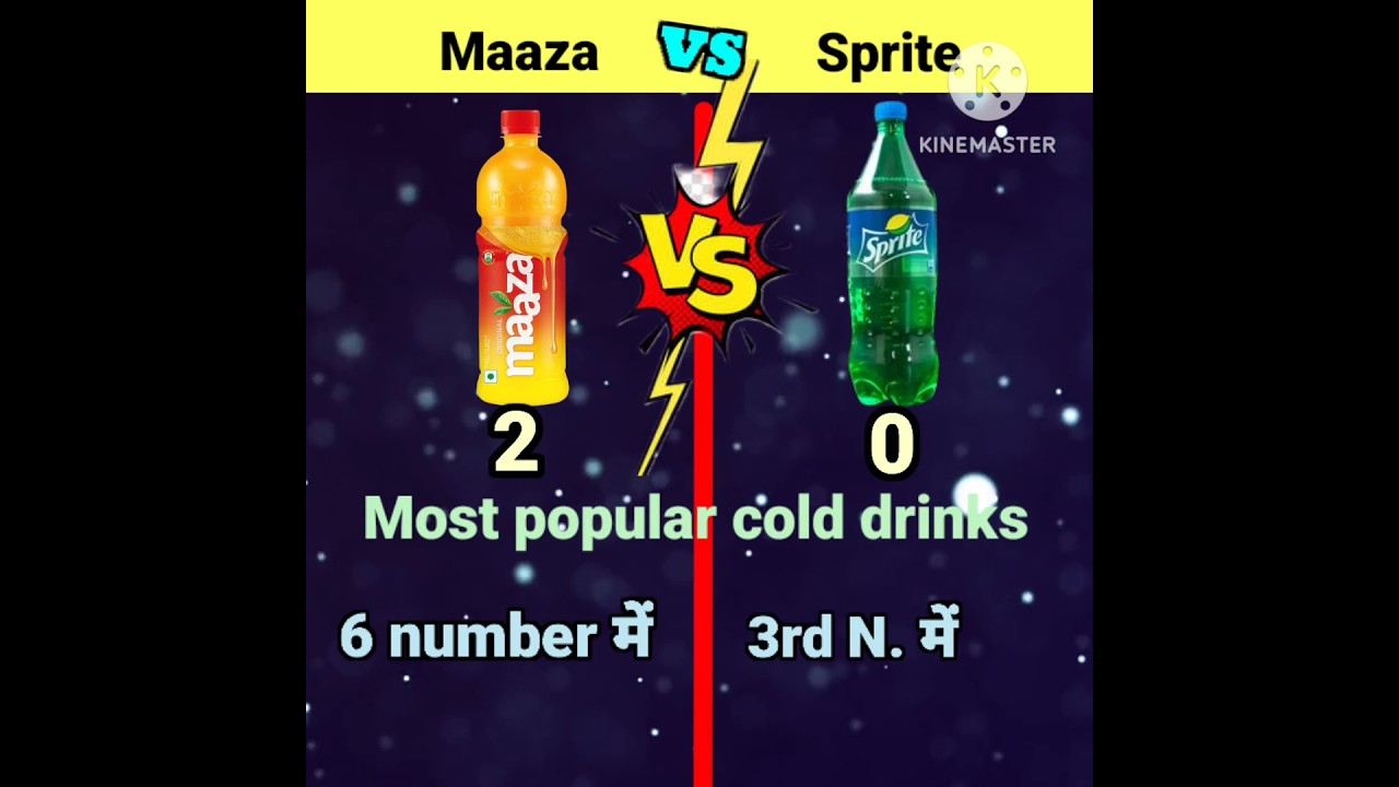 maaza vs sprite comparison 😱🔥 
