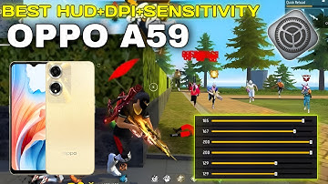 OPPO A59 FREE FIRE HEADHSOT SETTING 2025 |OPPO A59 SENSITIVITY  SETTINGS || BEST DPI FOR OPPO A59 5G