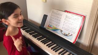 Playing Bahar Delneshin Song On Piano By Rosha