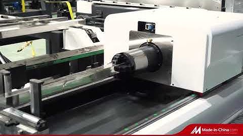 Full Automatic Tube Laser Cutting Machine with Auto Feeding.