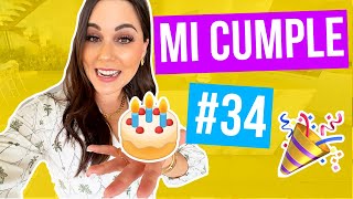 FESTEJANDO MI CUMPLEAÑOS # 34 ¡OTRO AÑO A SU LADO! | KARLA CELIS VLOGS