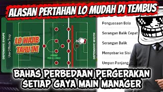 Analyzing the Differences in Manager Playing Styles in eFootball 👑 Why the Defense Line Can Be Messy screenshot 4