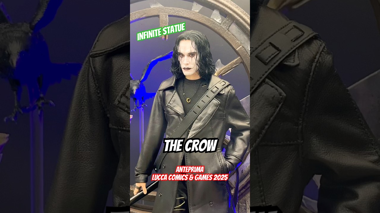 Infinite Statue THE CROW in ANTEPRIMA al Lucca Comics & Games 2025! 