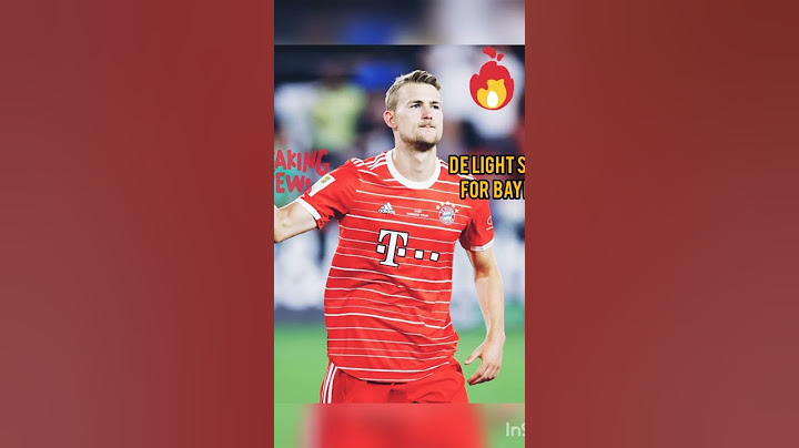 DE LIGT SIGNS FOR BAYERN #deligt #bayernmunich #juventus #transfernews #shorts #youtubeshorts