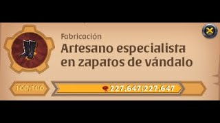 Albion Online | Crafting Hellion Shoes (0 to 98 SPEC xd)