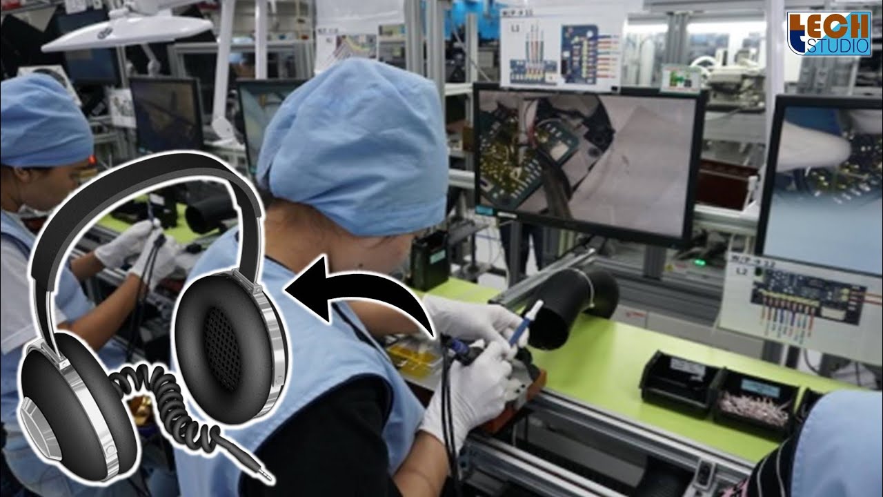 Headphone Manufacturing Process | हैडफ़ोन फक्ट्री में कैसे बनाया जाता है? | Tech Studio